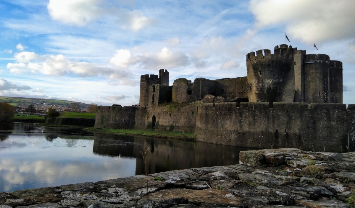 Величието на Карфили - най-големият замък в Уелс