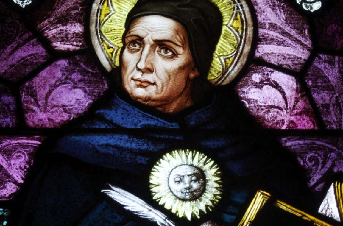 Свети Тома Аквински е италиански теолог и схоластически философ Неговите