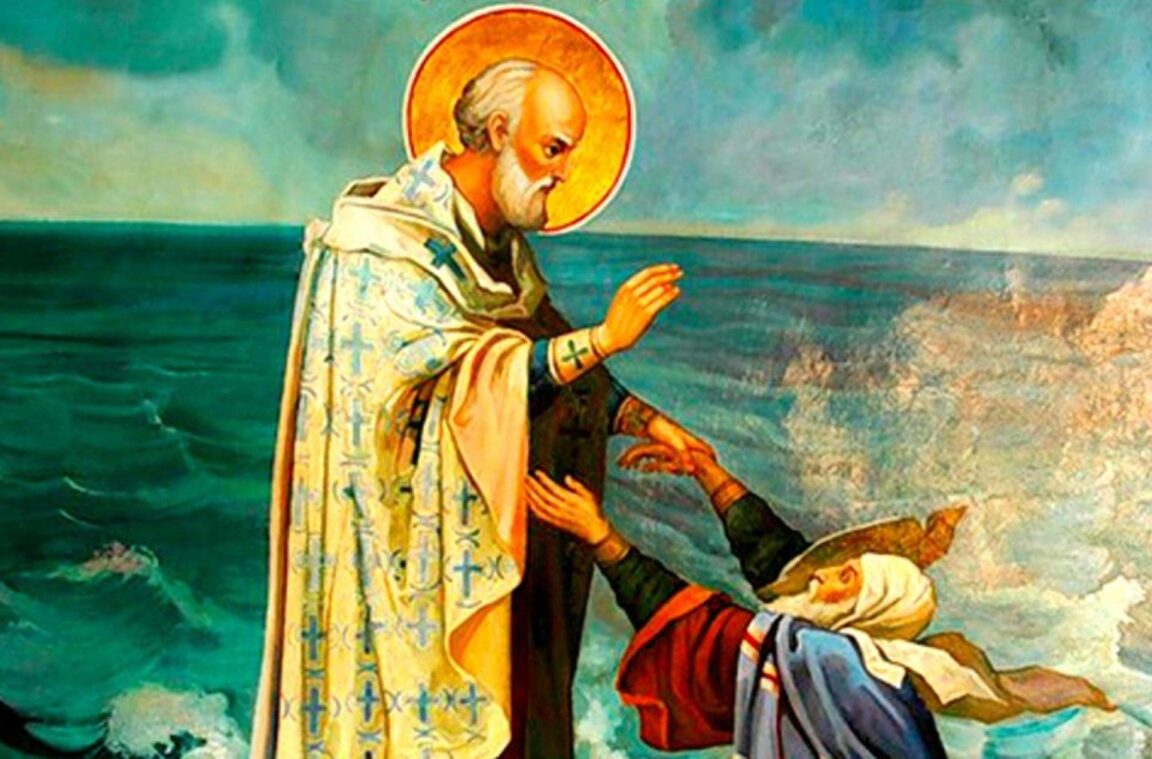 Още в детството си Св.Николай е бил пример на добродетелност